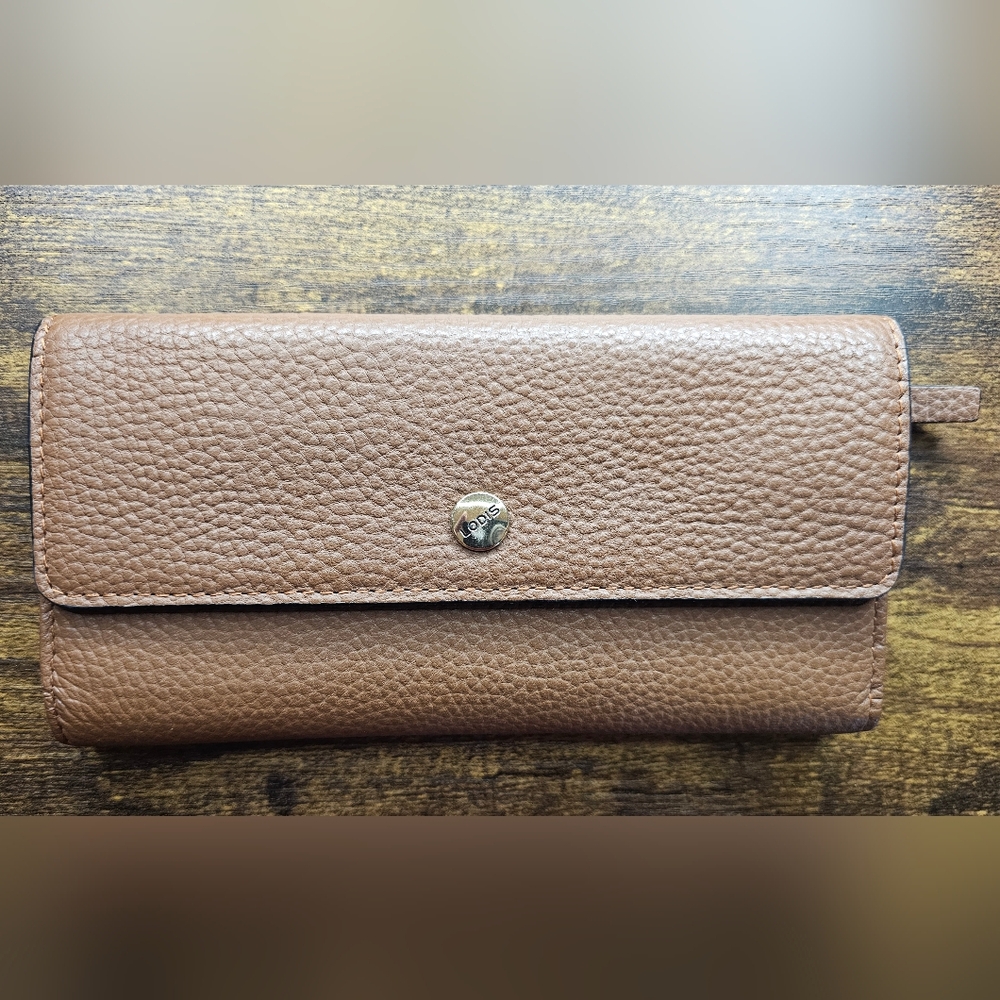 Lodis Brown Leather Wallet